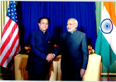Rana Kapoor With Prime Minister
